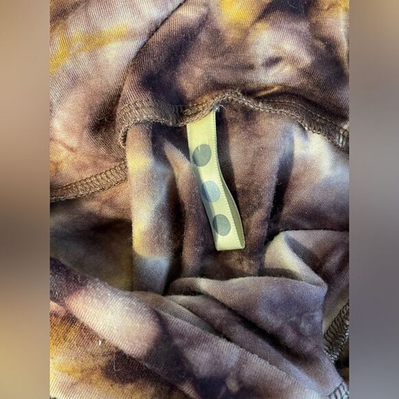 Three Dots Tie Dye Skirt Brown M - Picture 5 of 6